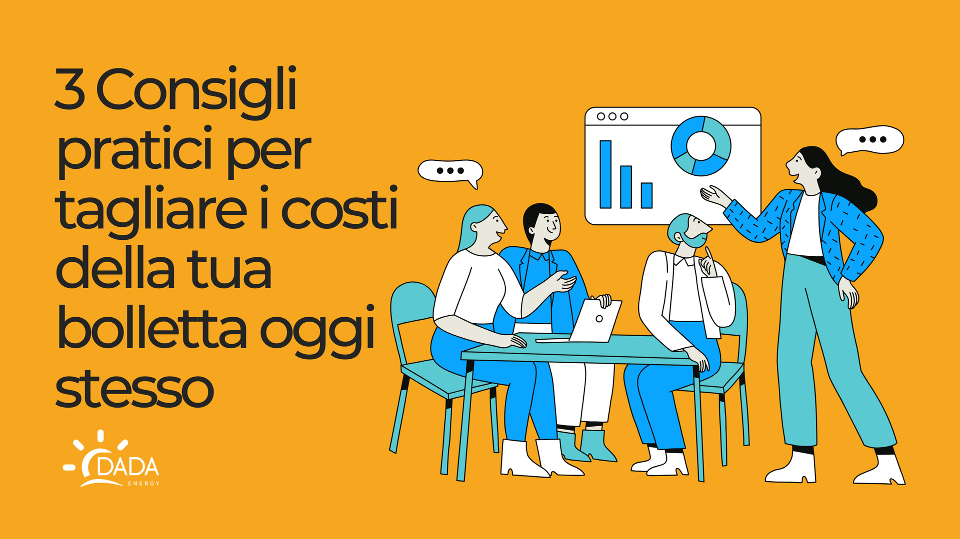Guida risparmio bolletta energia in parole semplici DADA
