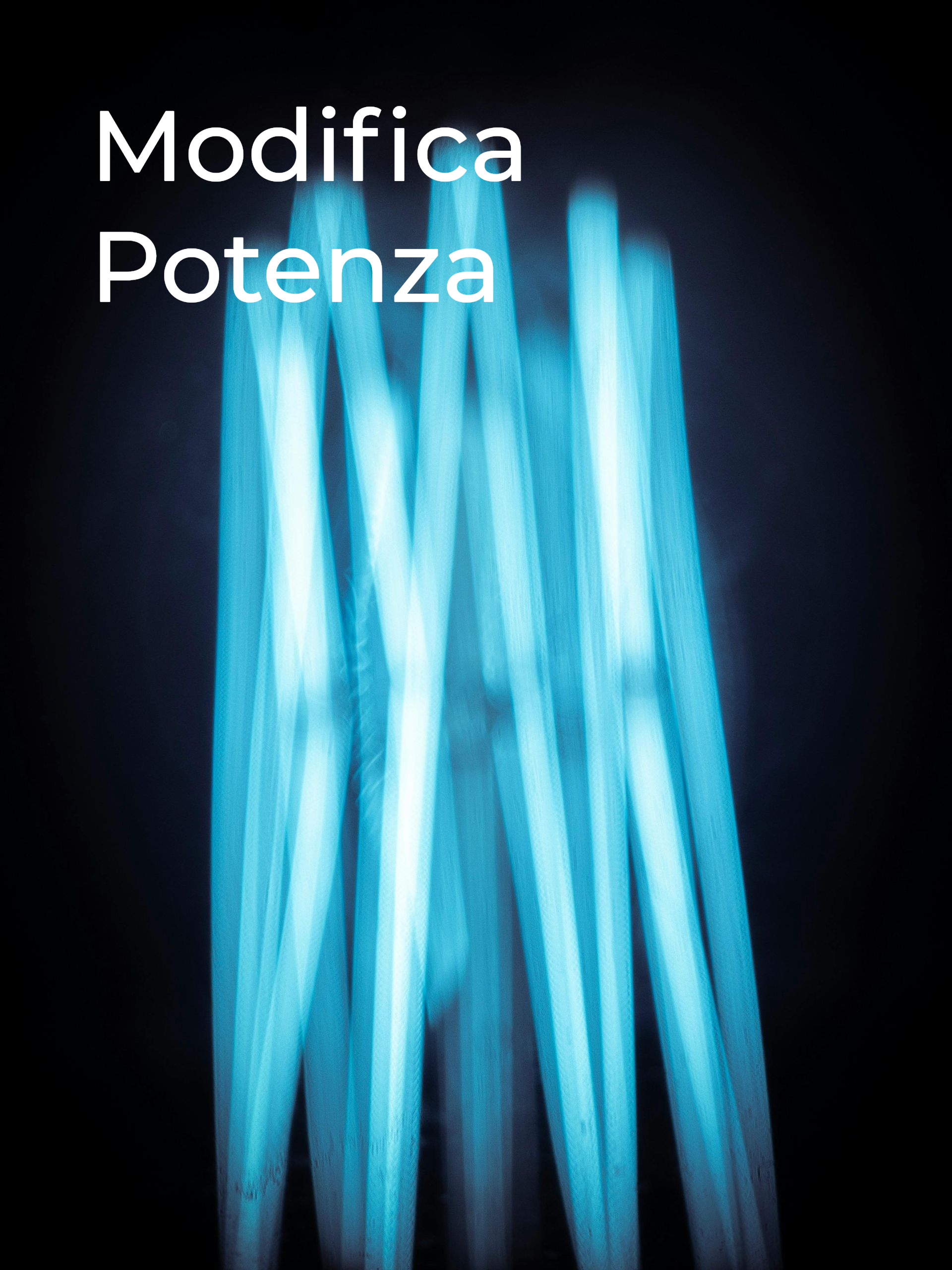 Gestione modifica potenza contatore luce per risparmio energetico DADA