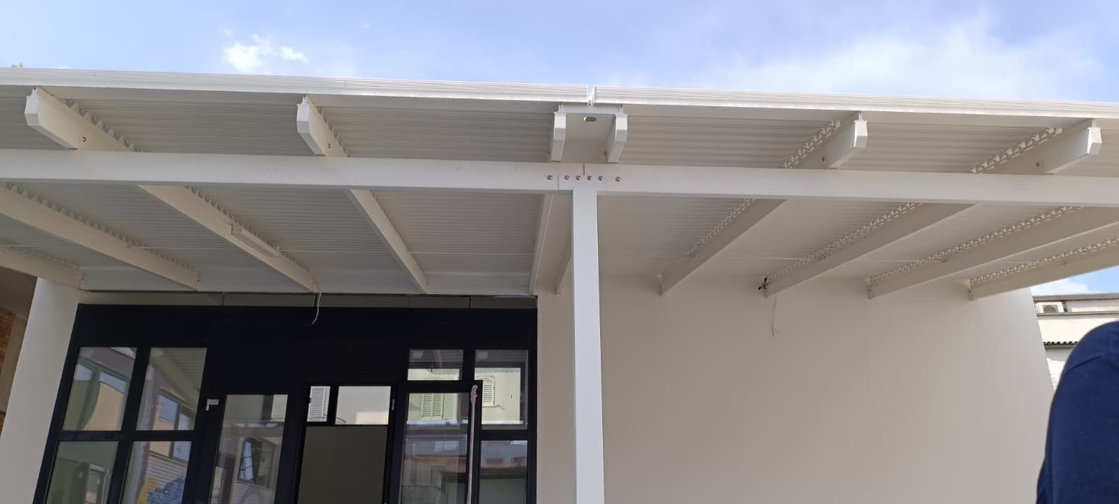 Dettaglio pilastro pergola