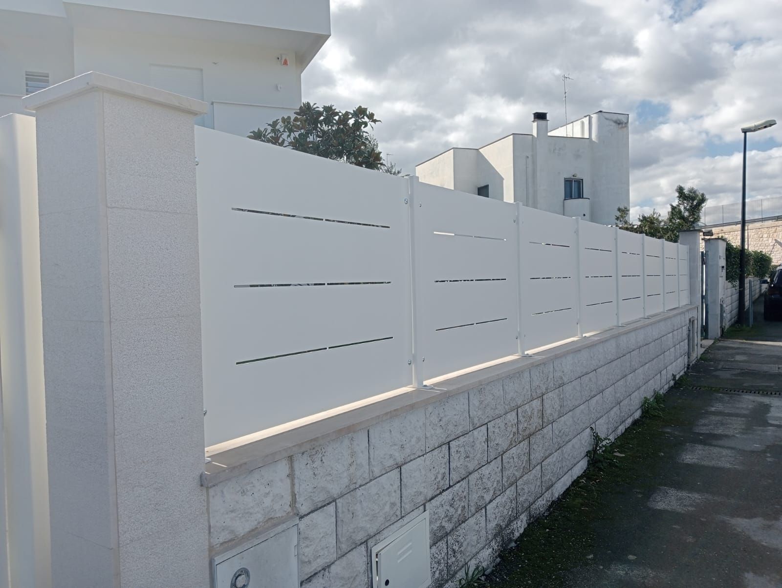 Cancellata in ferro battuto