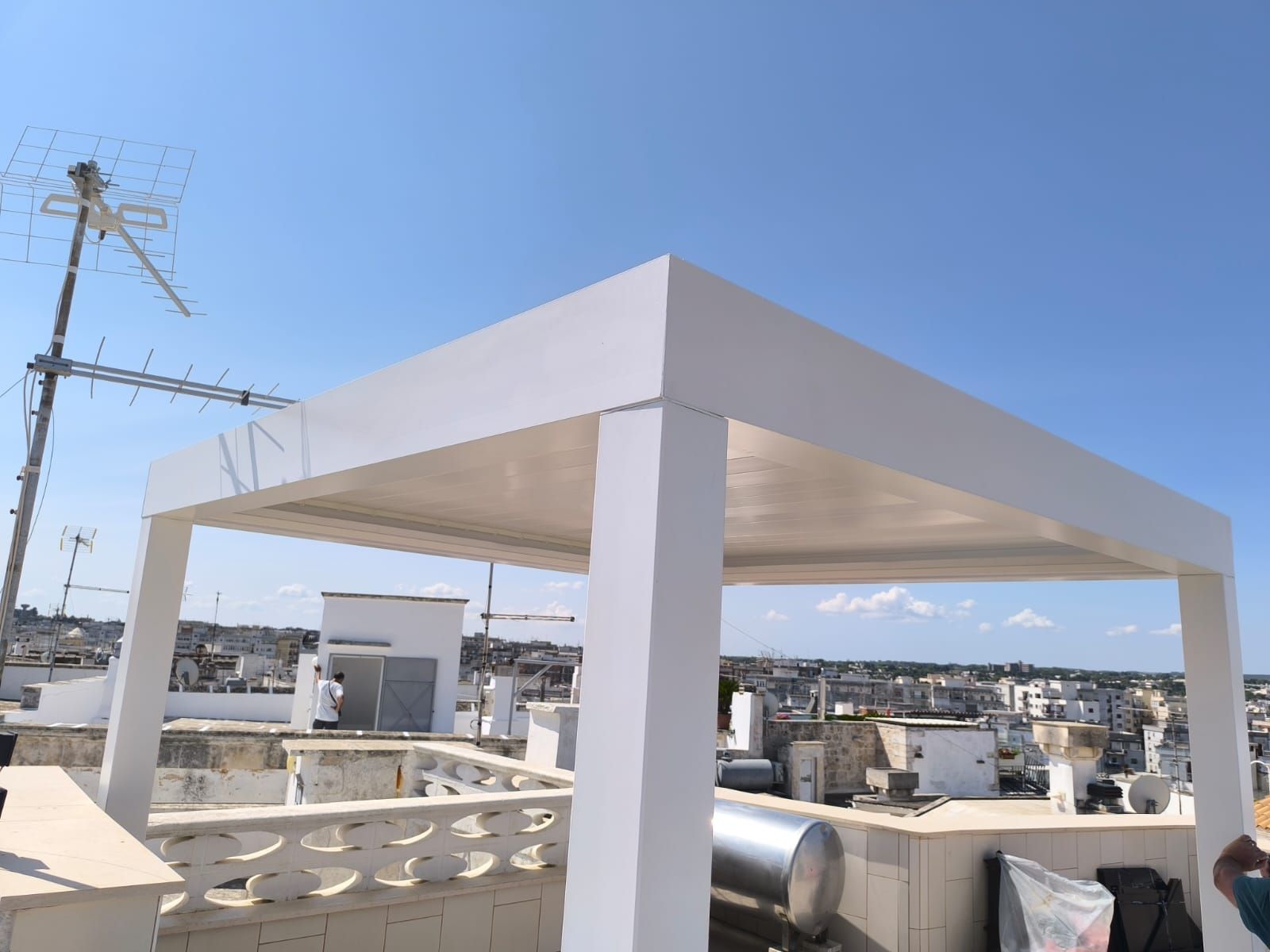 Pergolato in alluminio