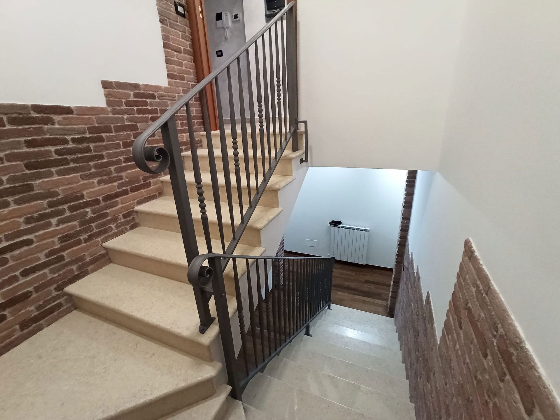 Ringhiera scala interna