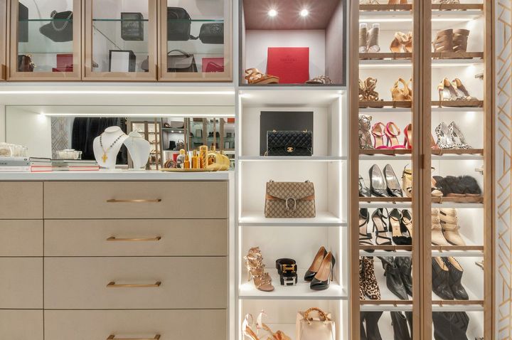 An image of beautiful and functional custom closet design and installation services in Coconut Creek, FL