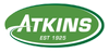 Logo of Atkins, a Mid-Missouri Lawn Care & Pest Control Service Since 1925.