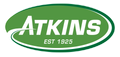 Logo of Atkins, a Mid-Missouri Lawn Care & Pest Control Service Since 1925.