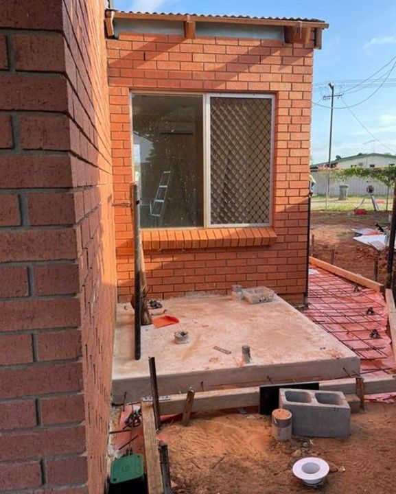 New Bathroom In Progress — Fletcher's Plumbing & Gas Fitting Pty Ltd in Katherine, NT