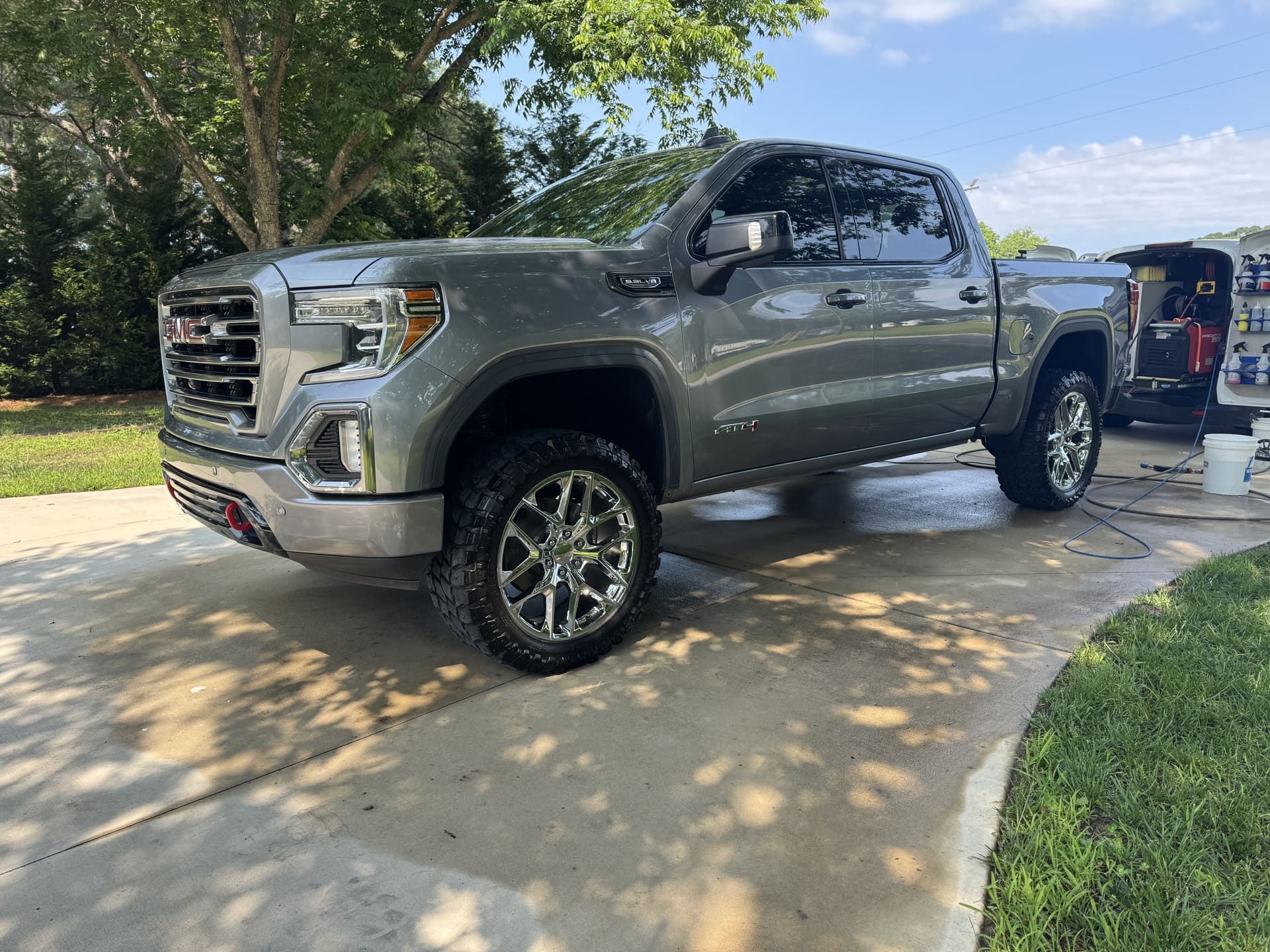 Large Truck Parked in Wilson, NC