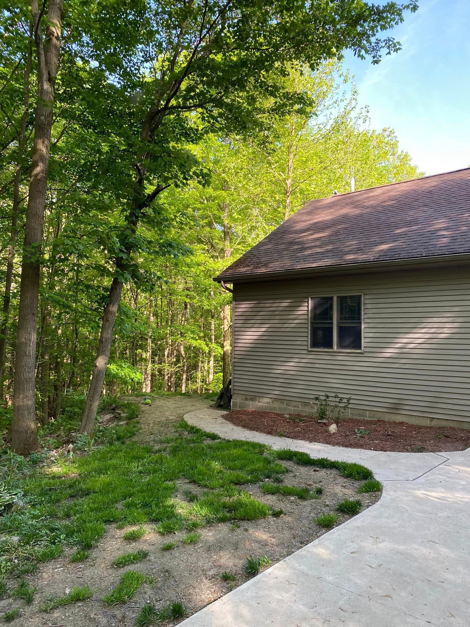 Front House Backyard Walkway 2 — Erie, PA — Saldana Services LLC