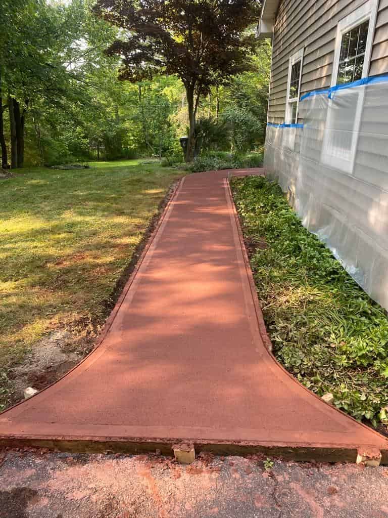 Concrete Walkway Leading to House — Erie, PA — Saldana Services LLC