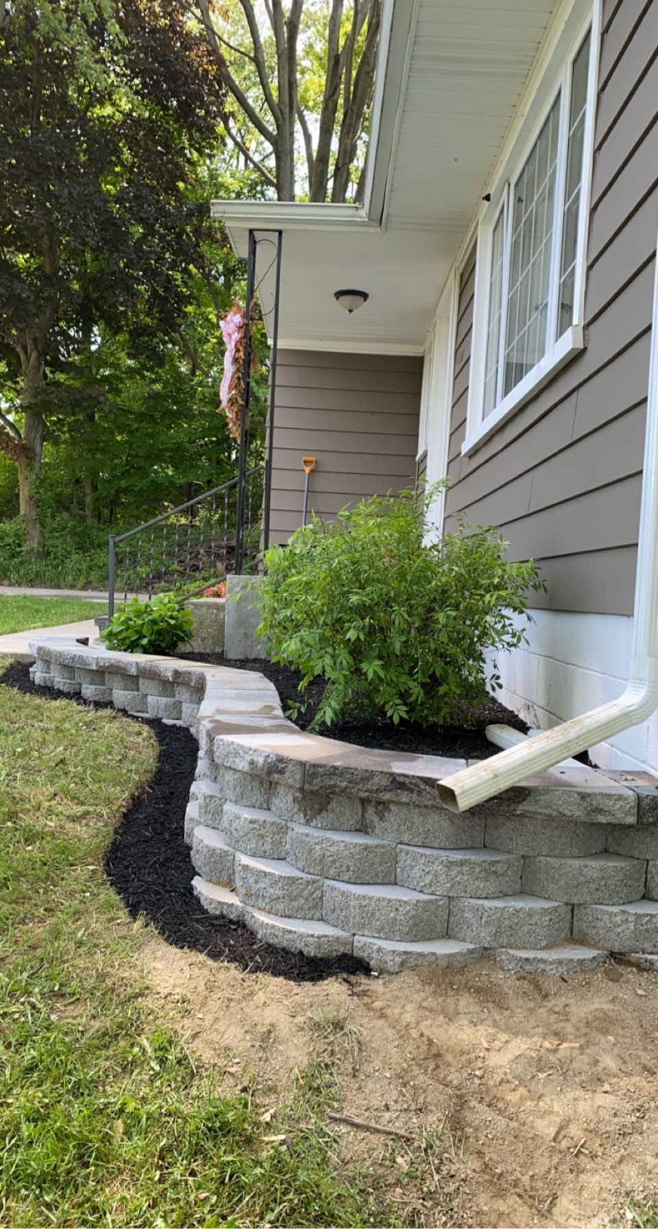 House Backyard Patio — Erie, PA — Saldana Services LLC