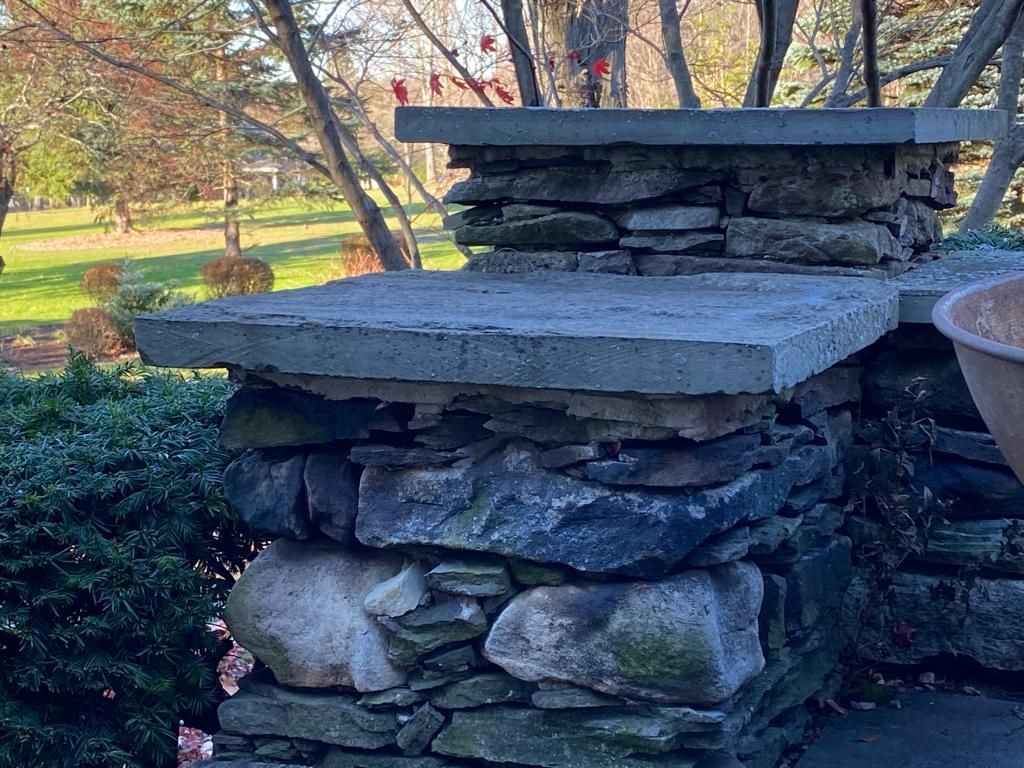 Concrete Wall Patio — Erie, PA — Saldana Services LLC