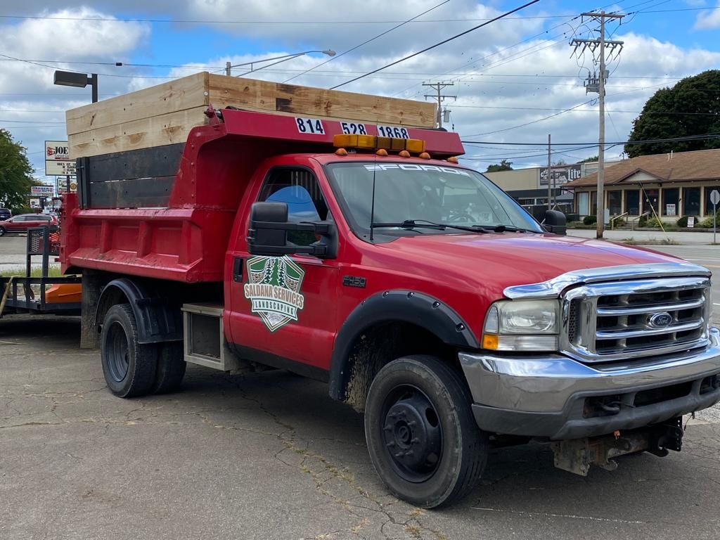 Big Red Saldana Services Truck — Erie, PA — Saldana Services LLC
