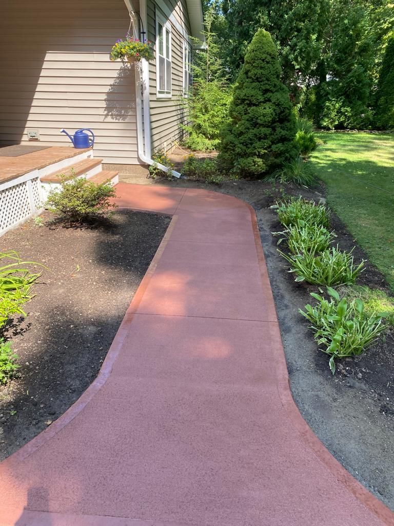 Red Walkway 3 — Erie, PA — Saldana Services LLC