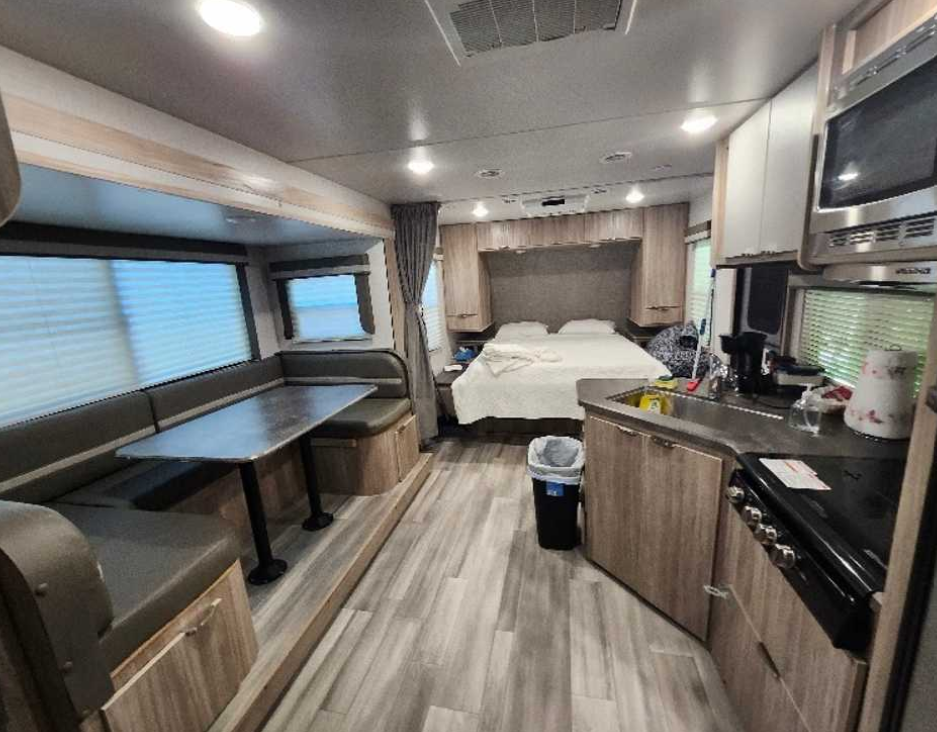 rv for rent at copper johns resort in lakeview arkansas