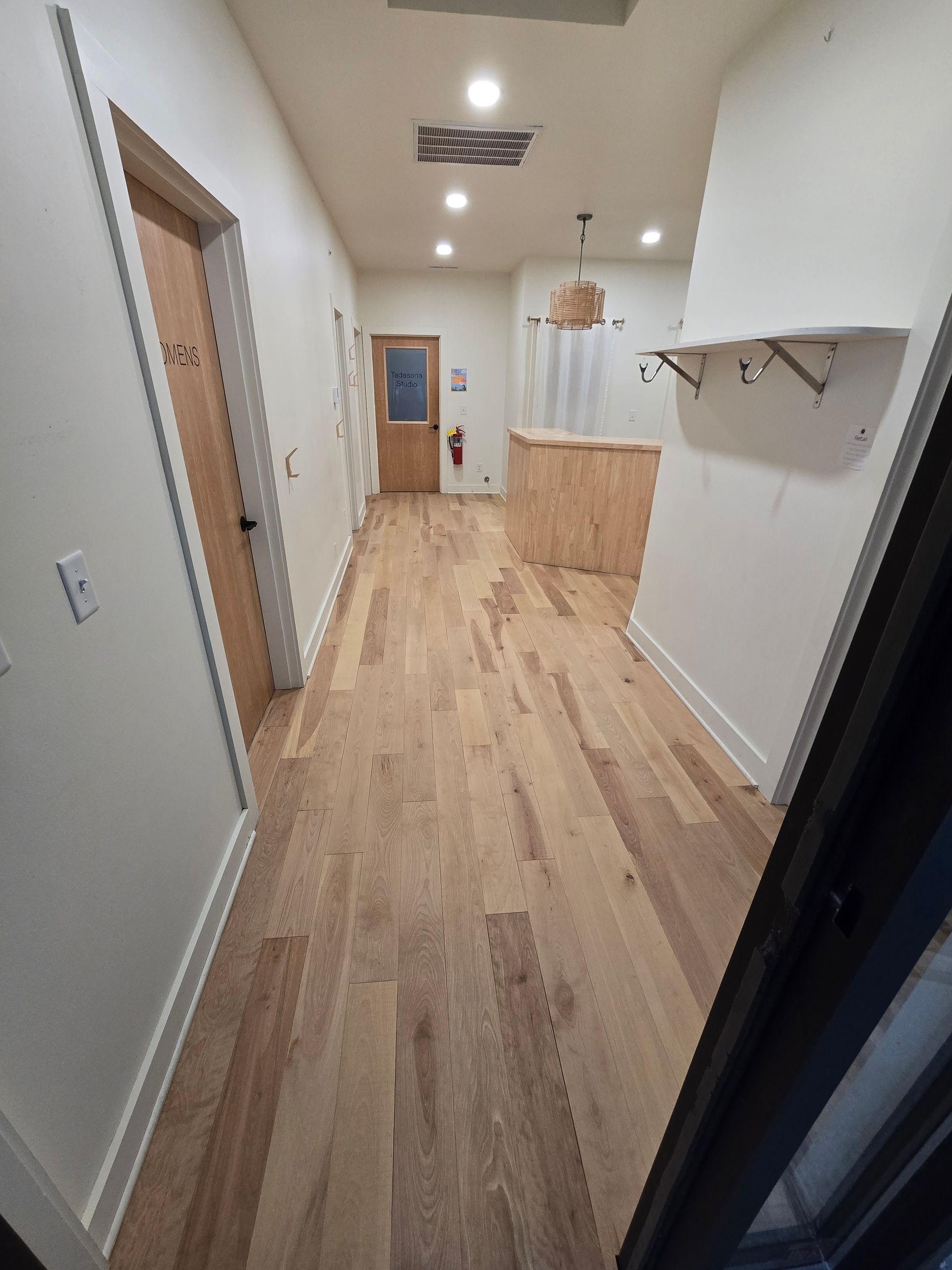 Done the hardwood floors 