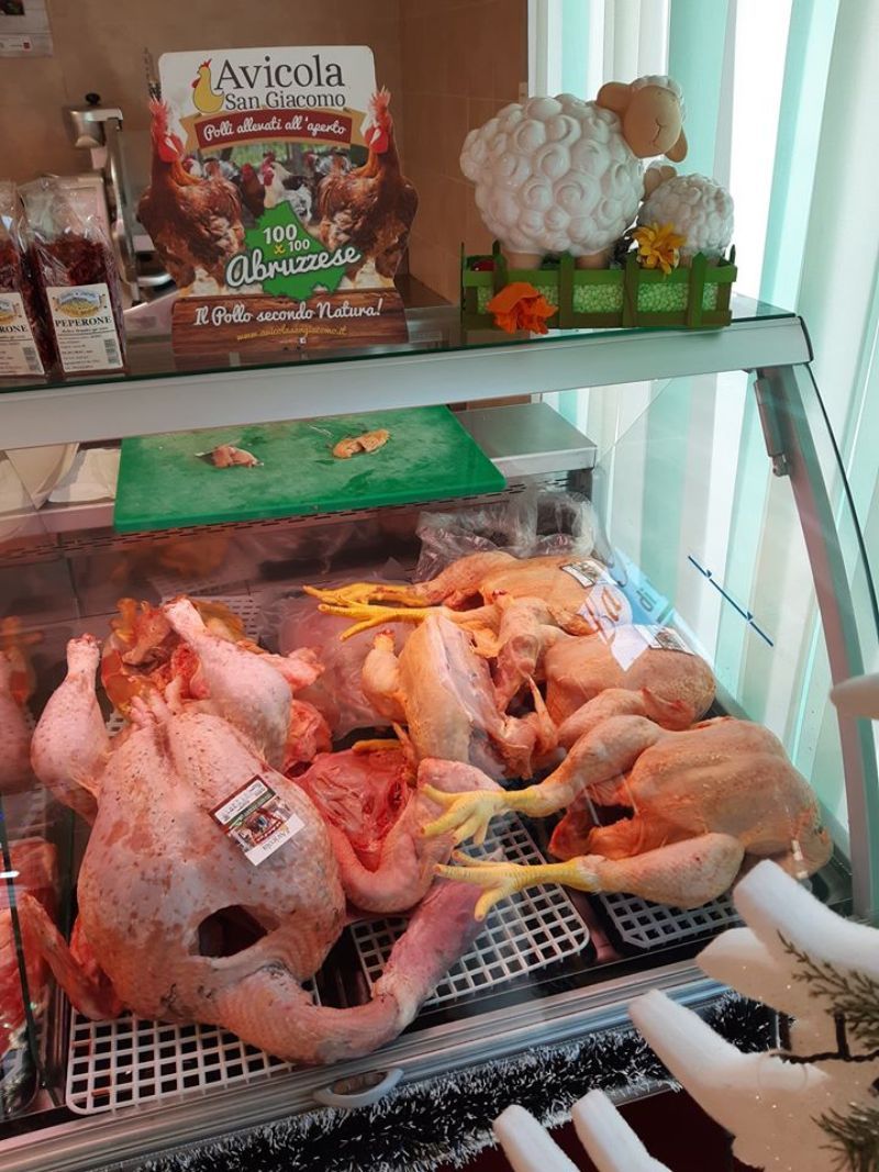 vendita di pollo allevato in modo naturale