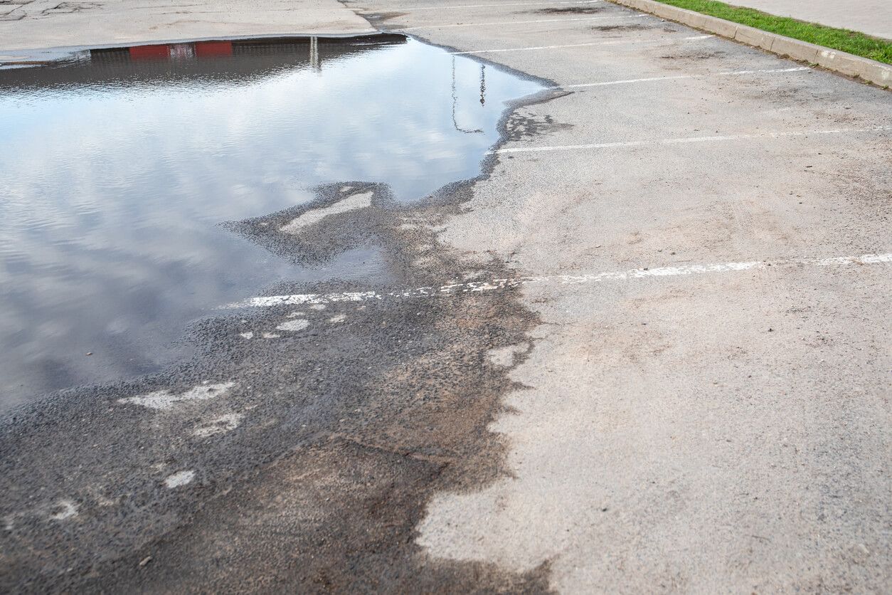 Drainage Problems in Parking Lots