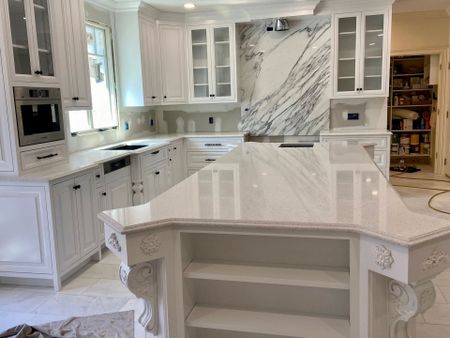 Engineered Stones — Installed New Countertop in Monroe Township, NJ