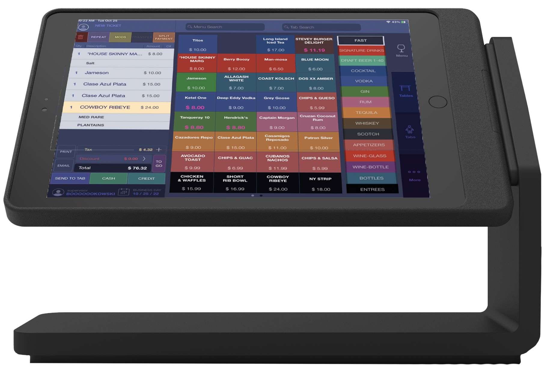 tablet pos dallas