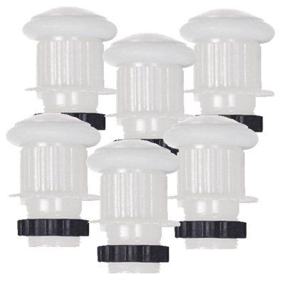 Bumper Pool Post Set - White Jumbo