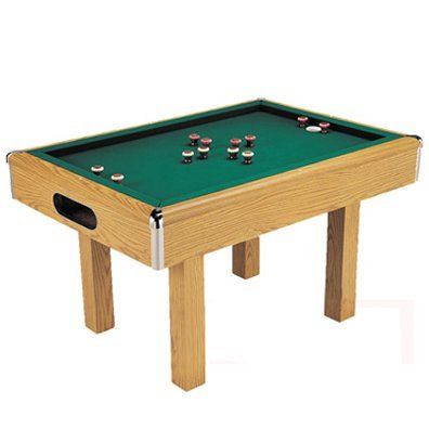 Bumper Pool Table With Slate Bed