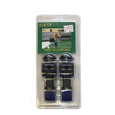 Pair of Table Soccer Men - Blue & Black