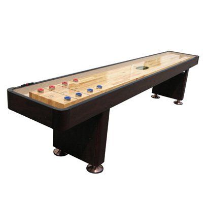 12' Shuffleboard Table - Espresso