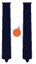 The logo of J. Gannon Helstowski is the letter H represented by two columns and a cannonball in the middle.
