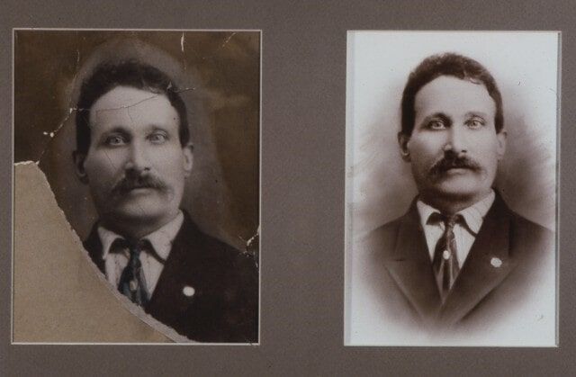 Old man photo restoration — photo restoration in Tempe, AZ