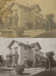 Photo Editing — Restored Photo of Old House in Tempe, AZ