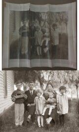 Photo Manipulation — Restored Photo of Family in Tempe, AZ