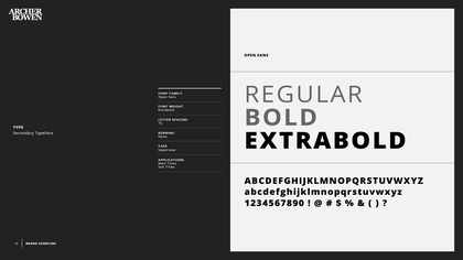 A black and white image of a regular bold extrabold font.