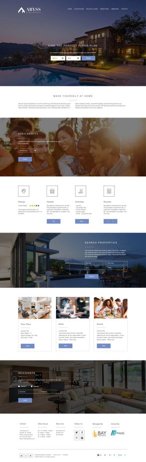 A screenshot of a website for a hotel.