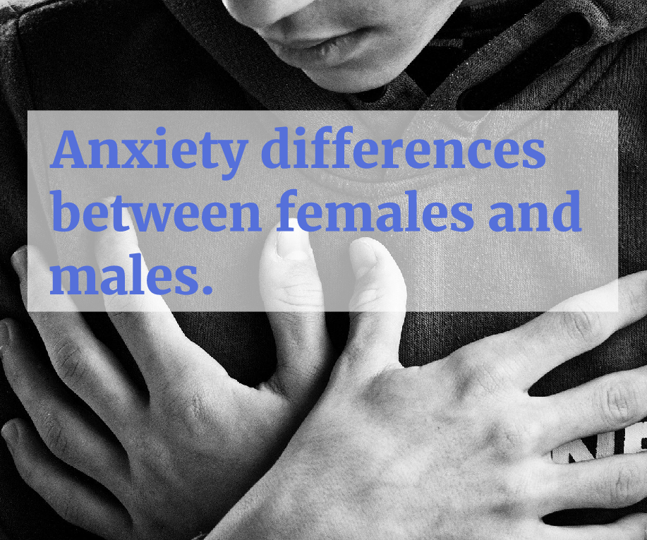 Anxiety differences between women and men
