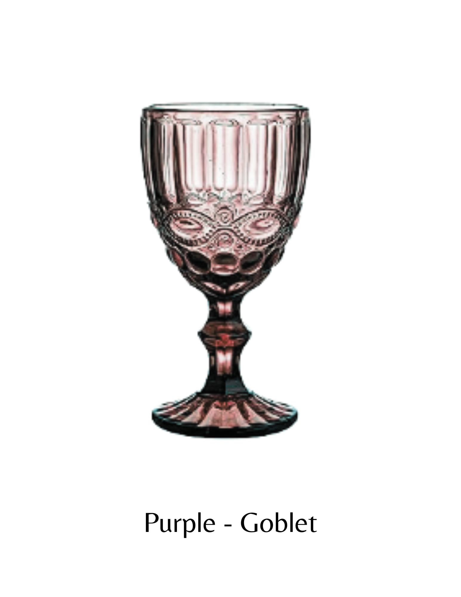 purple tableware rental company Albuquerque