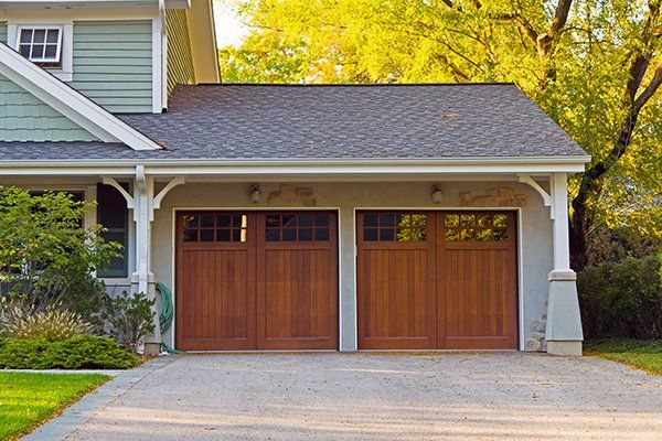 Two Wooden Car Garage — Pleasant Grove, AL — A Plus Garage Door