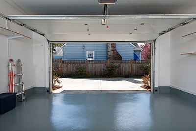 Interior of a Clean Garage in a House — Pleasant Grove, AL — A Plus Garage Door