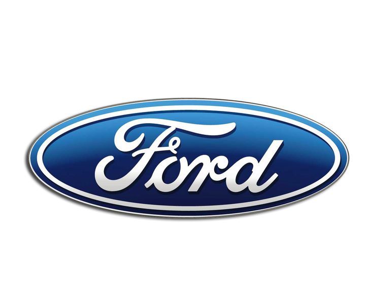 Ford blue and white logo.