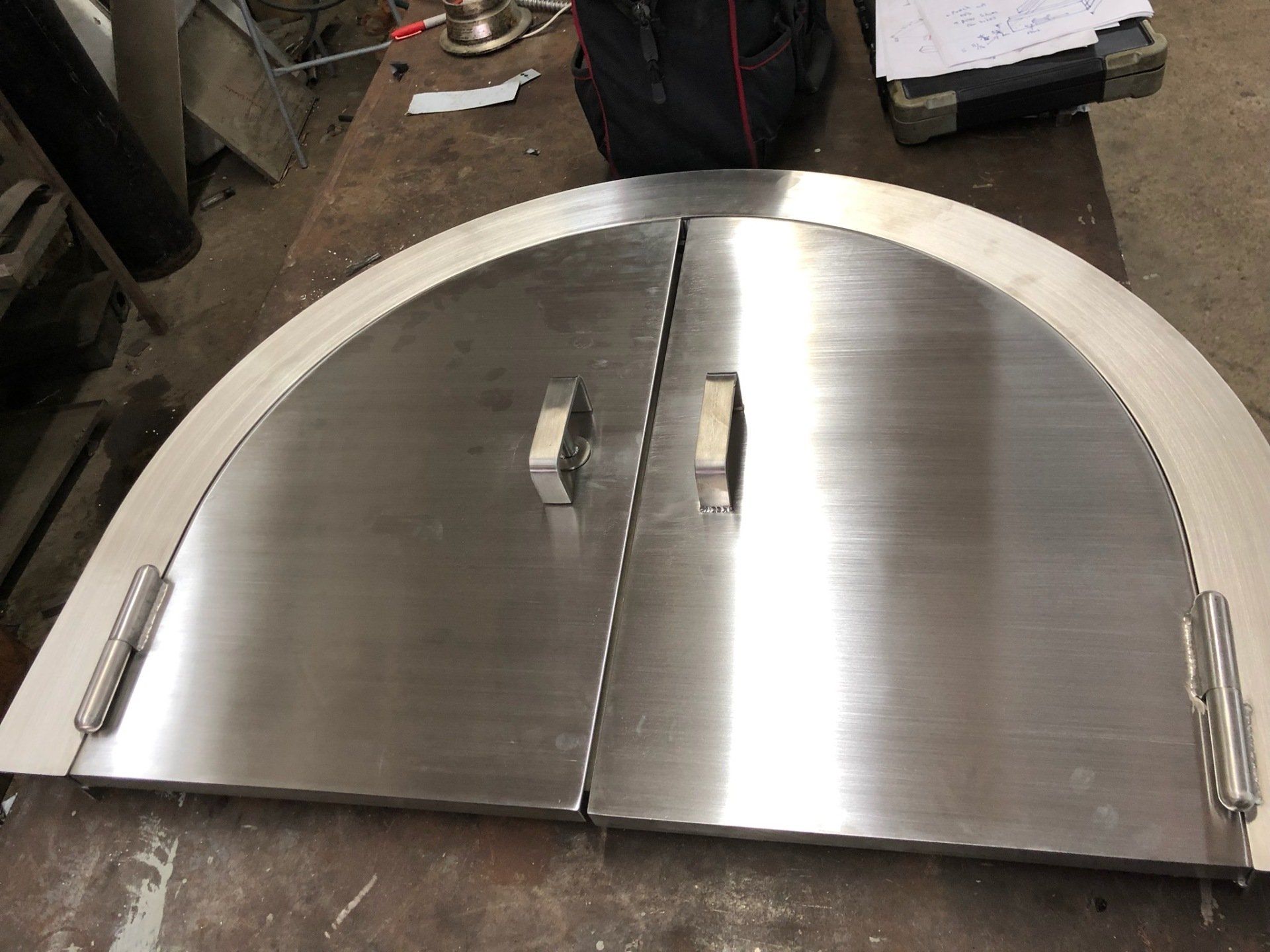 Stainless Custom Door | Katy, TX | American Mobile Welding