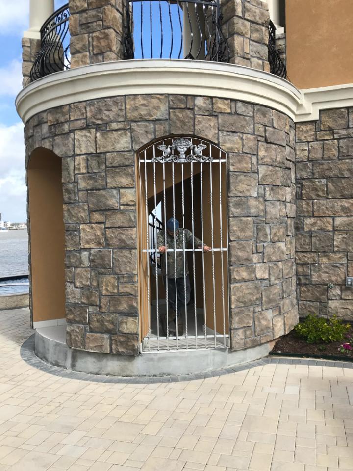 Custom Steel Door | Katy, TX | American Mobile Welding