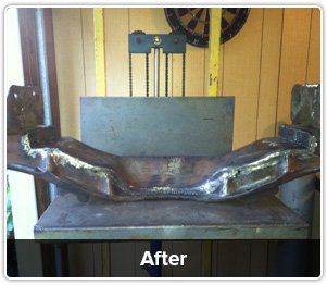 After Car Bumper Welding | Katy, TX | American Mobile Welding