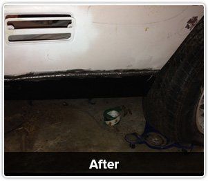 After Car Door Repair | Katy, TX | American Mobile Welding