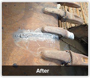 After Welded Rusty Steel | Katy, TX | American Mobile Welding