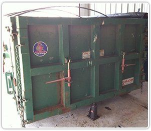 Green Steel Container | Katy, TX | American Mobile Welding