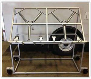 Stainless Stand with Wheels | Katy, TX | American Mobile Welding