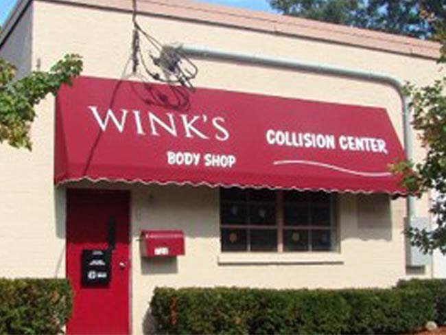 Wink's  Collision Center building