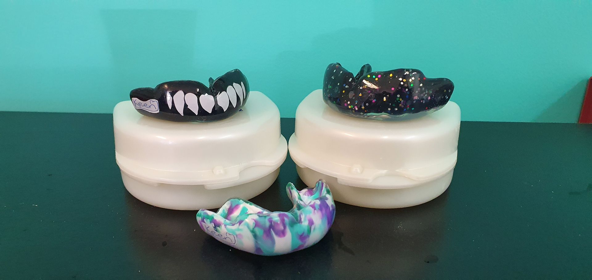 Black Mouthguard — Batehaven, NSW — Keen Dentures