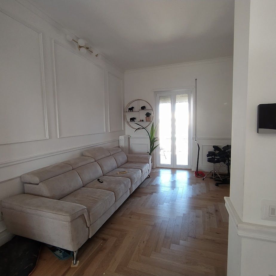 Appartamento ristrutturato a Roma di 100 mq con finiture moderne