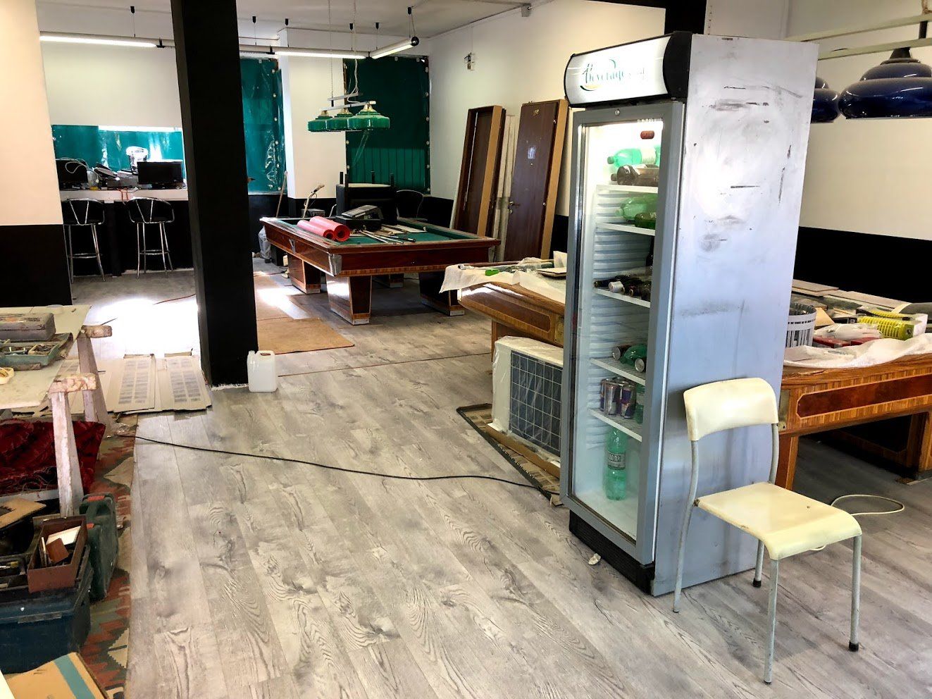 Ristrutturazione locale commerciale a Roma Monteverde