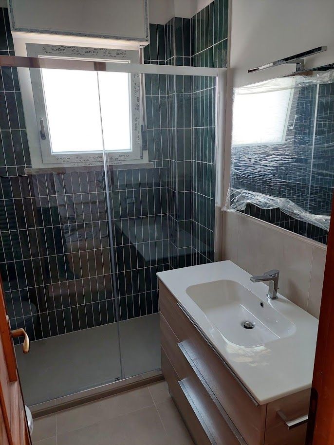 Ristrutturazione bagno moderno Roma Monteverde